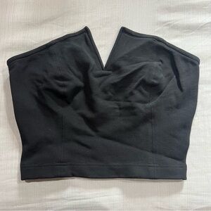 MAEVE Elegant Black Strapless Top